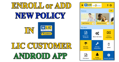 LIC Customer app