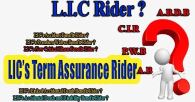 LIC Term Assurance Rider