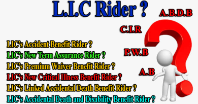 Riders under LIC Policy