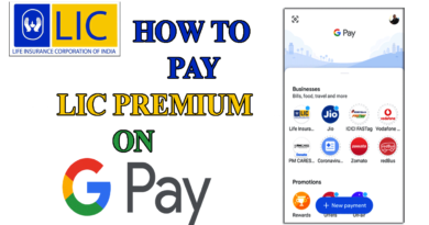 pal LIC renewal premium on Google Pay app