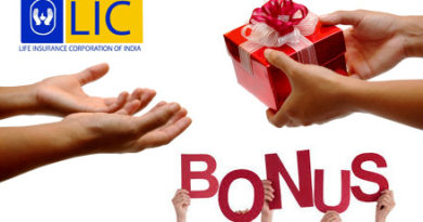 lic bonus rates 2019